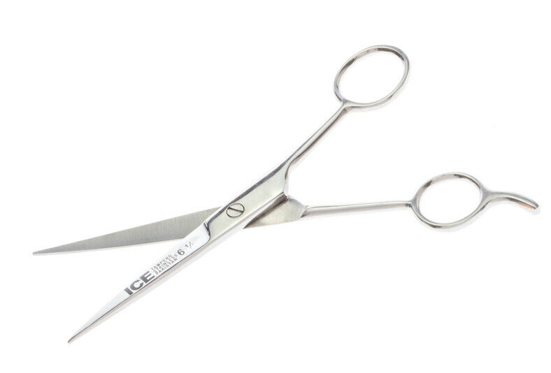 6.5" Hair Salon Cutting Scissors Barber Shears Grooming Cutter - Ice Tempered